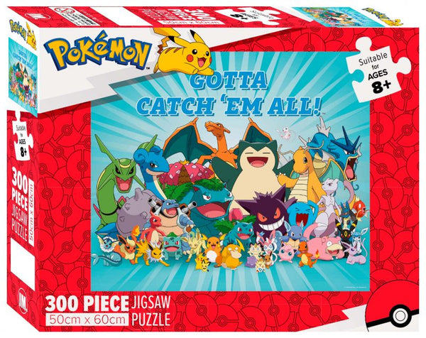 Pokemon 300 Piece Puzzle - Gotta Catch Them All