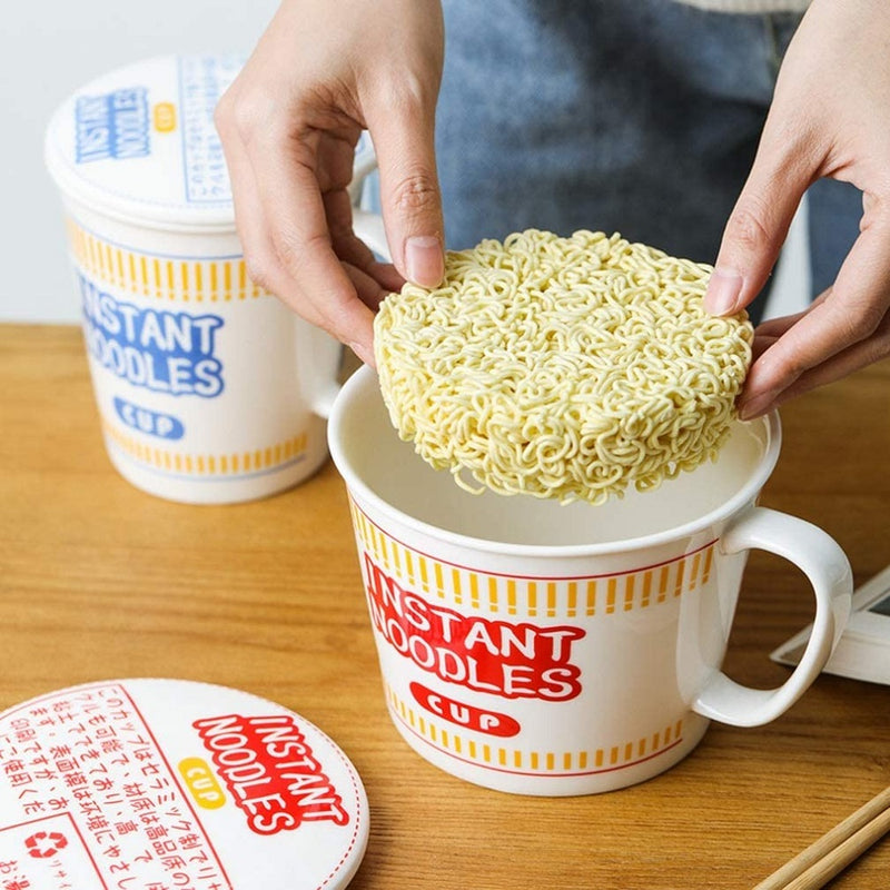 Instant Noodle Cup with Lid - 800ml