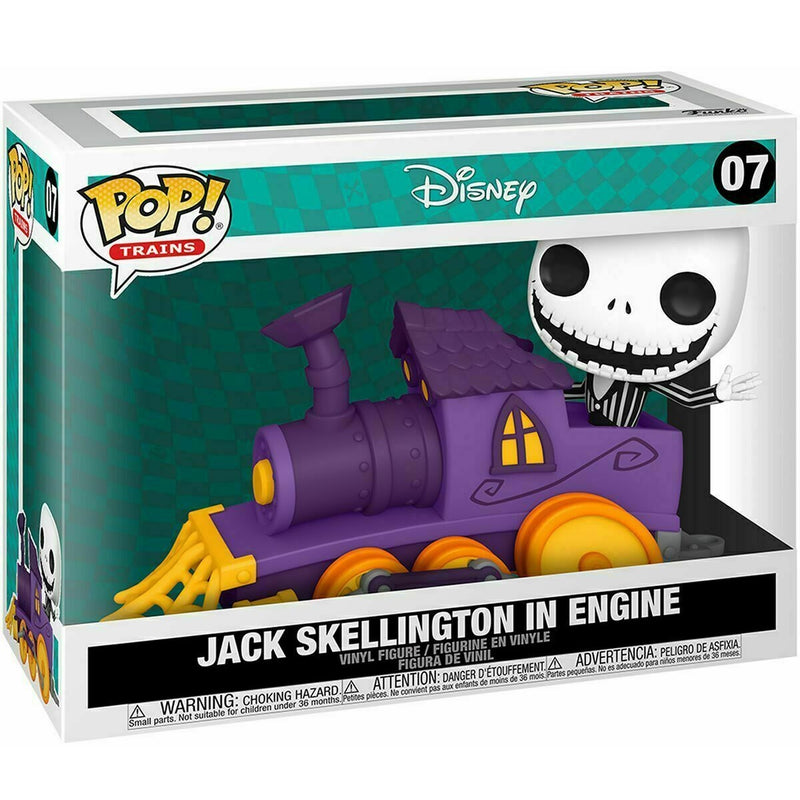 The Nightmare Before Christmas - Jack in Train Engine Pop! Deluxe