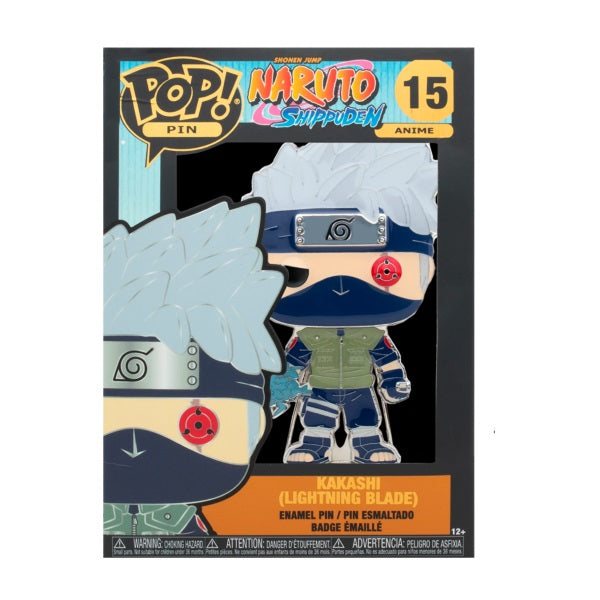 Naruto: Shippuden - Kakashi with Lightning Blades 4" Pop! Enamel Pin