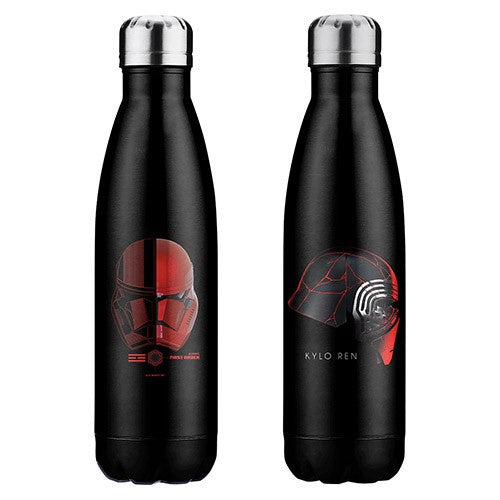 Star Wars - Kylo Ren Black Stainless Steel Bottle