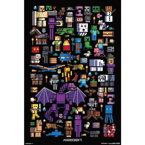 Minecraft - Poster - Mobbery