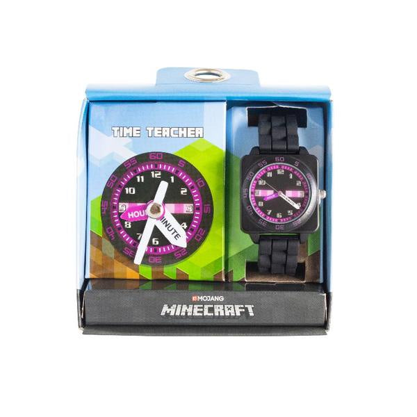 Minecraft Purple Time Teacher Watch