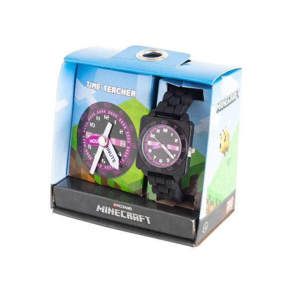 Minecraft Purple Time Teacher Watch