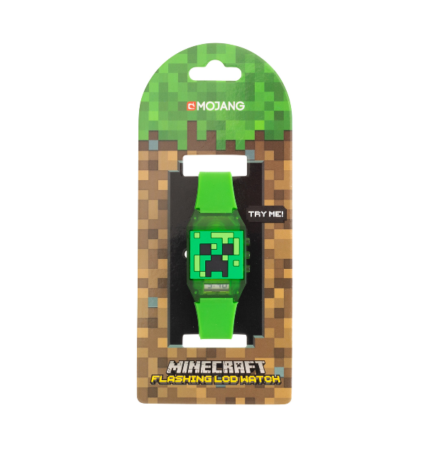 Minecraft Digital Light Up Watch