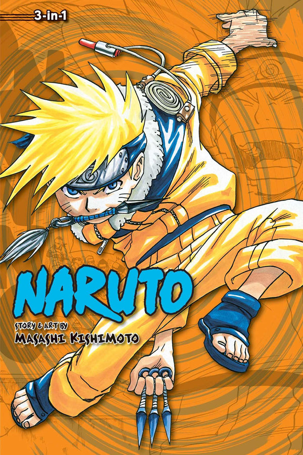 Manga - Naruto (3-in-1 Edition), Vol. 2