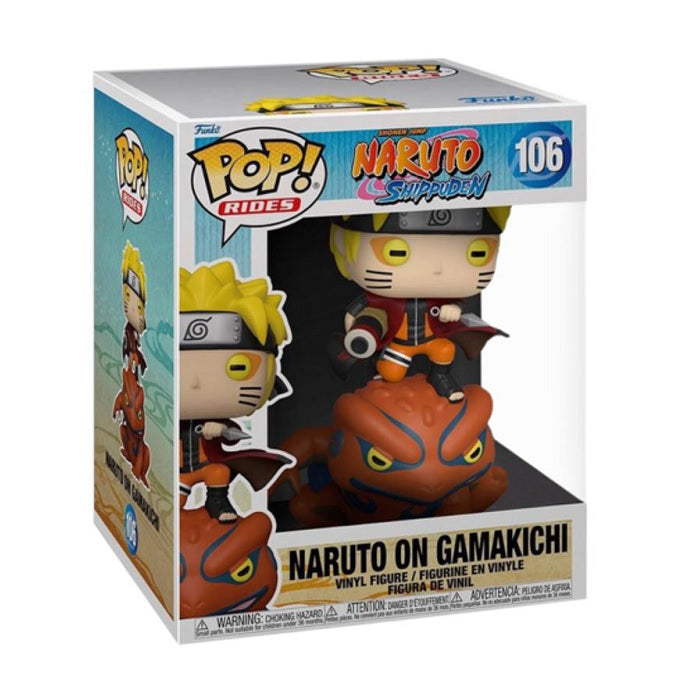 Naruto: Shippuden - Naruto Sage Mode on Gamakichi US Exclusive Pop! Ride [RS]