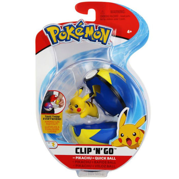 Pokemon Clip'N'Go Pokeball Assorted