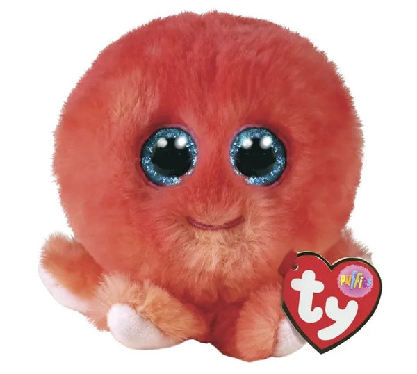 Ty Puffies Sheldon Octopus