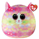 Squish A Boo 14" Sonny Pink Cat Cushion