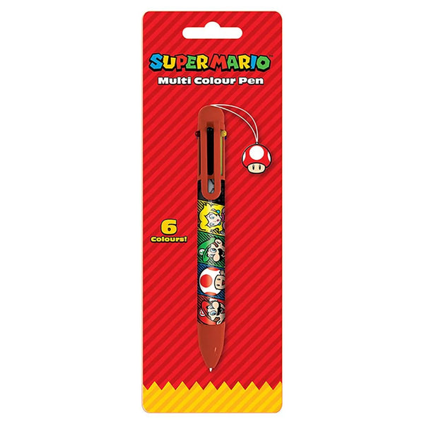 Super Mario Multi Colour Pen