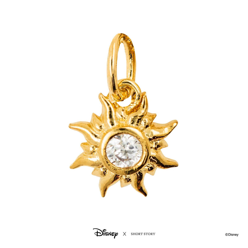 Disney - Tangled - Sun & Pascal Necklace (Gold)
