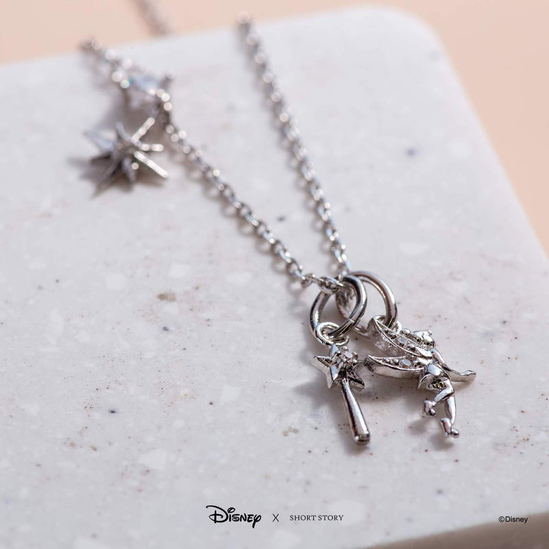 Disney - Peter Pan - Tinker Bell Necklace (Silver)
