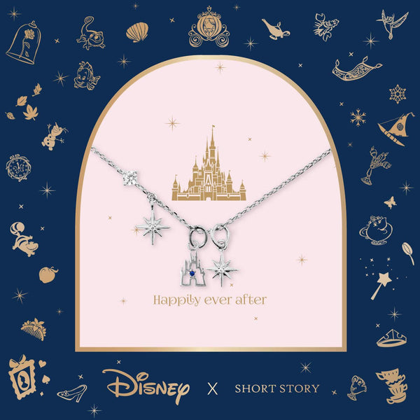 Disney - Disney Castle Necklace (Silver)