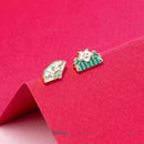 Disney - Mulan - Fan & Brush Earrings