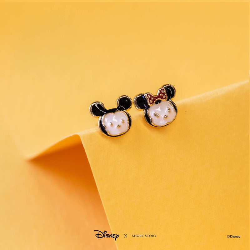 Disney - Epoxy Mickey & Minnie Earrings