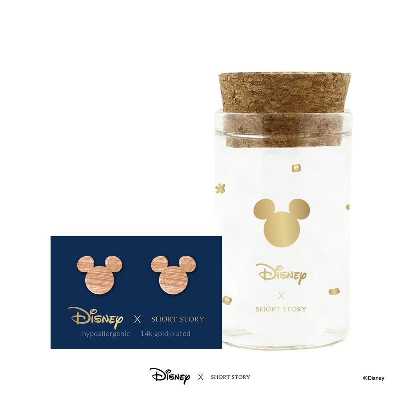 Disney - Mickey Ears Earrings (Rose Gold)