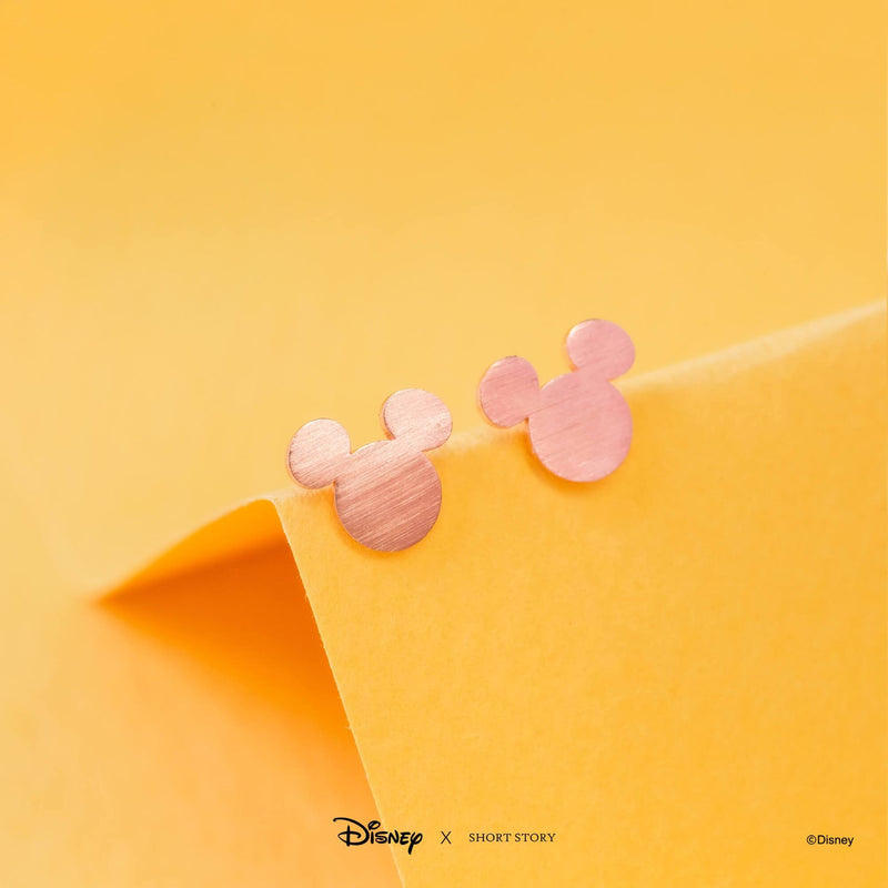Disney - Mickey Ears Earrings (Rose Gold)