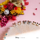 Disney - Diamante Minnie Ears Stencil Earrings (Silver)