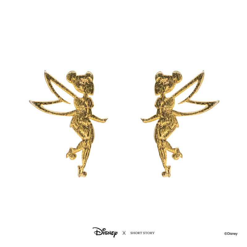 Disney - Peter Pan - Tinker Bell Earrings (Gold)