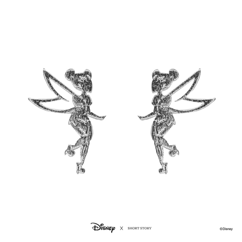 Disney - Peter Pan - Tinker Bell Earrings (Silver)