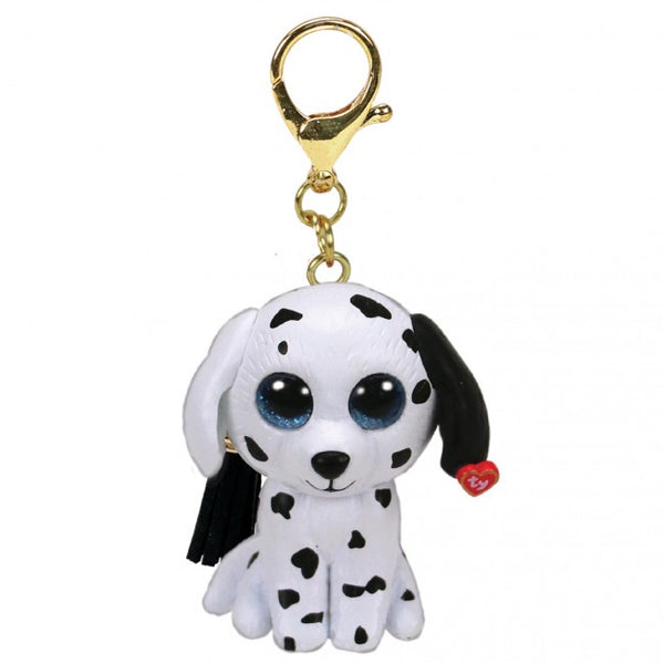 TY Mini Boos Clips - Fetch the white Dog