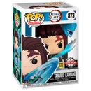 Demon Slayer - Tanjiro with Dragon US Exclusive Glow Translucent Pop! Vinyl [RS]