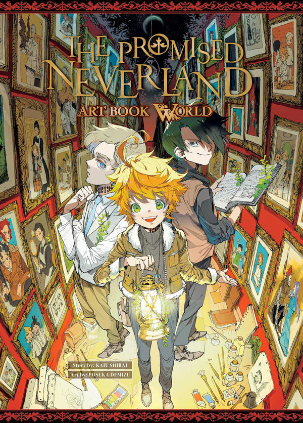 Manga - The Promised Neverland: Art Book World