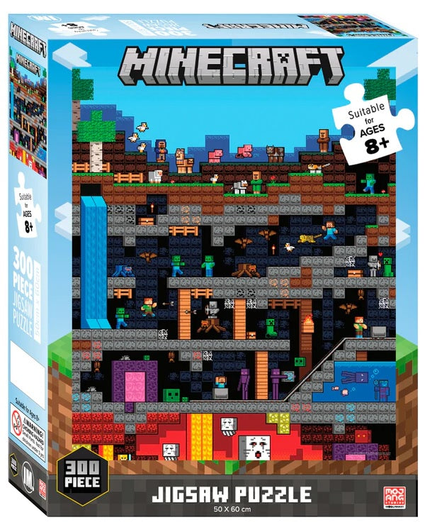 Minecraft 300 Piece Puzzle - Worldly